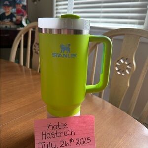 Stanley Lime Green Travel Mug